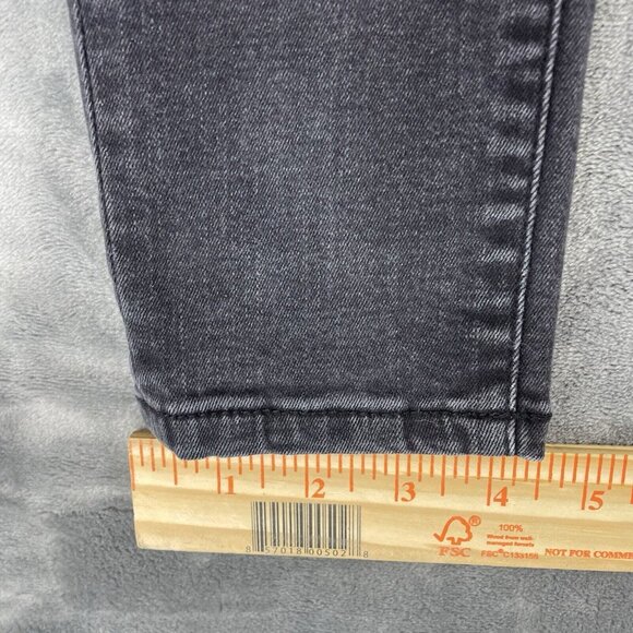 Luluroe Jeans Womens 26 Black Skinny Mid Rise Stretch Denim - Picture 8 of 9
